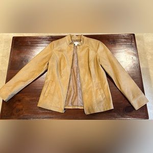 Christopher & Banks Small Tan Jacket